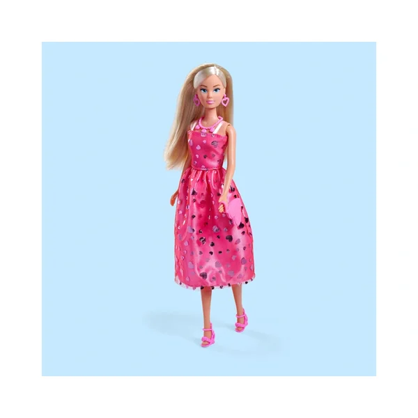 Simba - Dolls - Steffi Love Pink Love Doll - Sparkly Heart Dress - 3+ Years