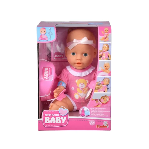 Simba - New Born Baby Cute Baby - Dolls, Playsets & Toy Figures