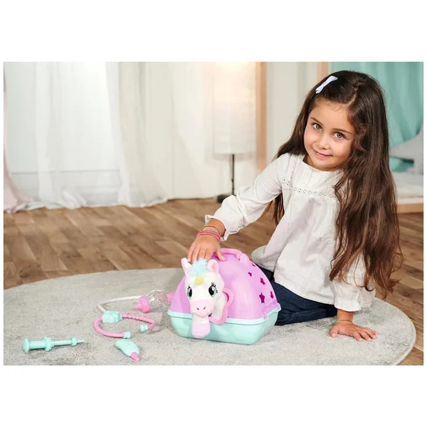 Simba - Vet Case with Plush Unicorn - Stuffed Animals