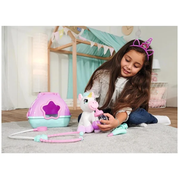 Simba - Vet Case with Plush Unicorn - Stuffed Animals