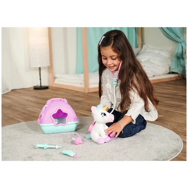 Simba - Vet Case with Plush Unicorn - Stuffed Animals