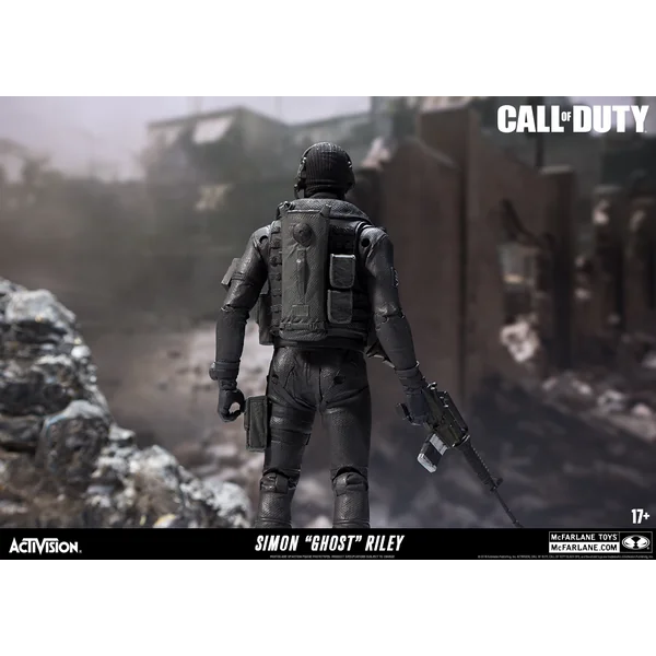 SIMON « GHOST » RILEY FIGURINE CALL OF DUTY McFARLANE TOYS 15 CM