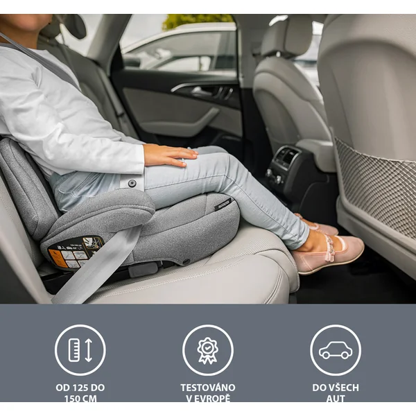 Siège auto iBooster i-Size, Night Black