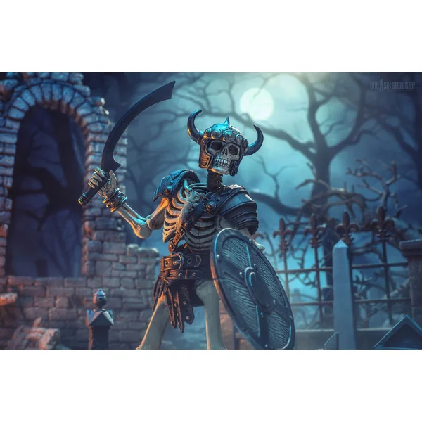 Skeleton Raider figurine Mythic Legions All Stars 6 Four Horsemen 15 cm