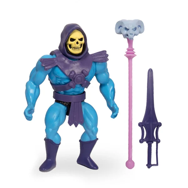 SKELETOR JAPANESE BOX VERSION FIGURINE MOTU VINTAGE COLLECTION SERIES 4 SUPER7 14 CM