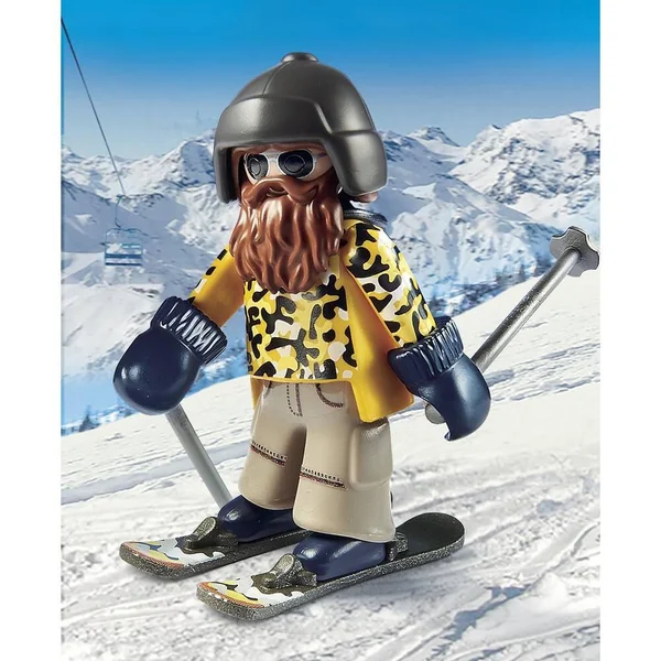 SKIEUR AVEC SNOWBLADES - 9284