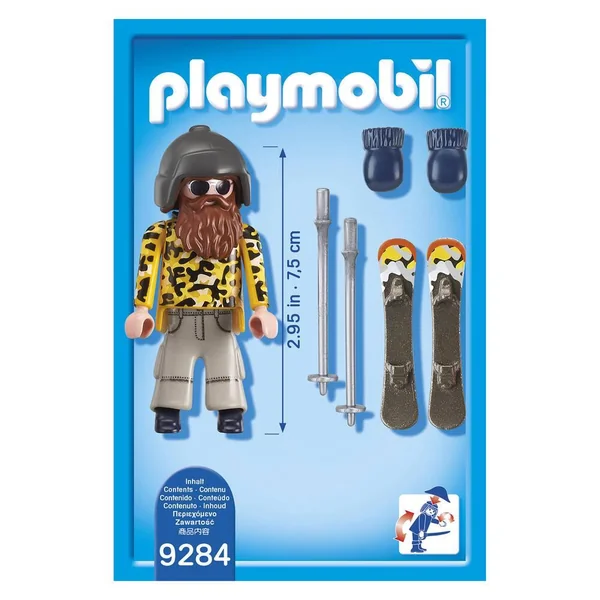 SKIEUR AVEC SNOWBLADES - 9284