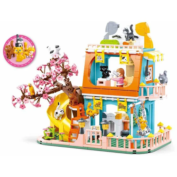 SLUBAN-GIRL'S DREAM-CAT HOUSE