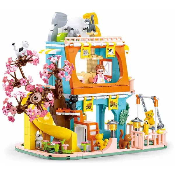 SLUBAN-GIRL'S DREAM-CAT HOUSE
