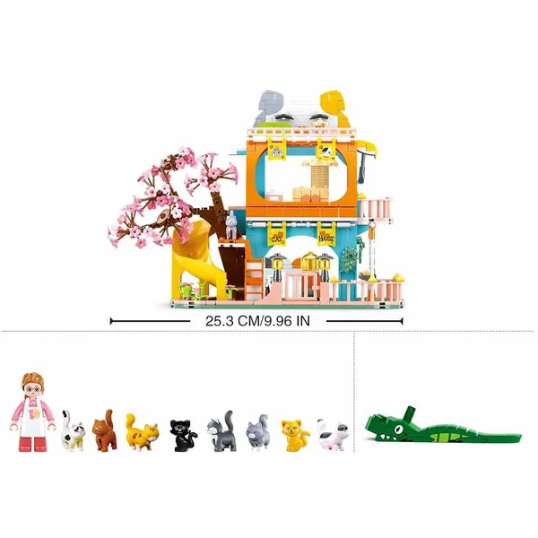 SLUBAN-GIRL'S DREAM-CAT HOUSE