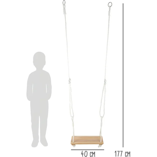 Small foot Balançoire en bois 3 en 1