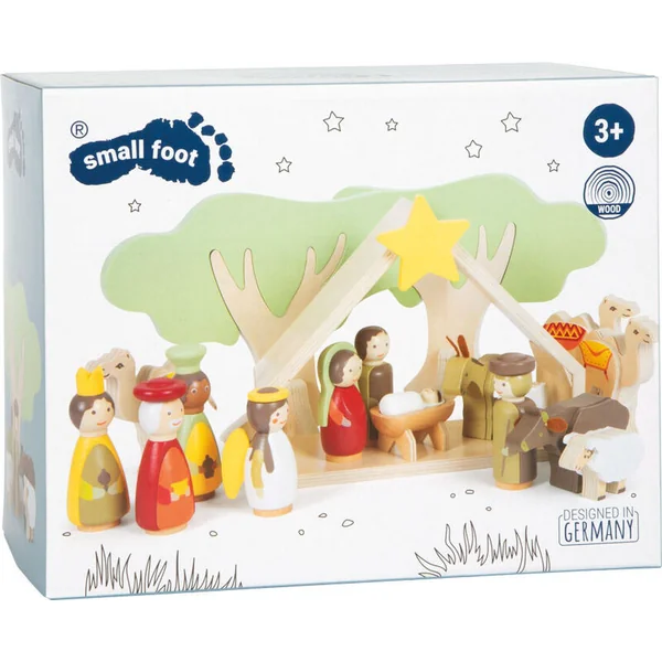 Small Foot Crèche de Noël en bois