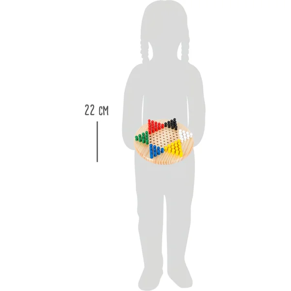 Small Foot Jeux de société en bois Halma