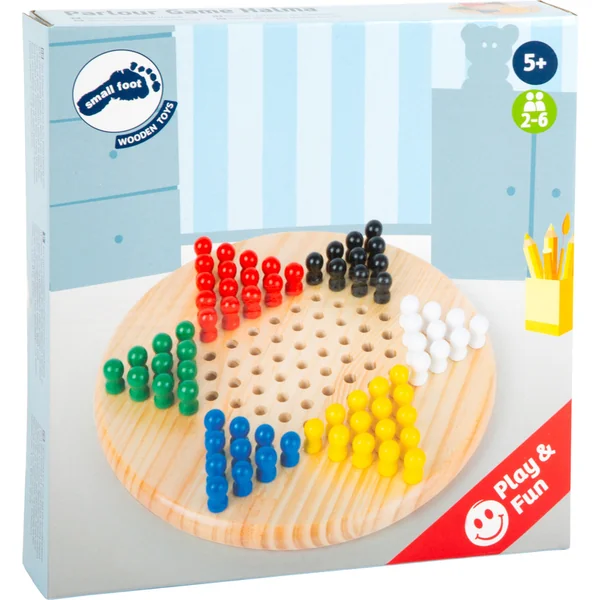 Small Foot Jeux de société en bois Halma