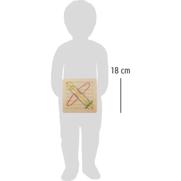 Small Foot Planche en bois Geoboard