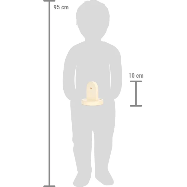 Small foot Support mural pour échelle 4 pcs Adventure