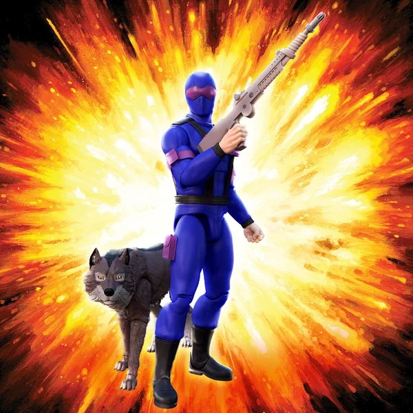 Snake Eyes Commando figurine Ultimate G.I. Joe Super7 18 cm