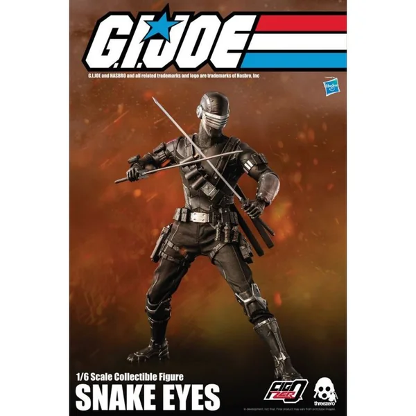 Snake Eyes figurine 1/6 G.I. Joe Figzero Threezero 30 cm