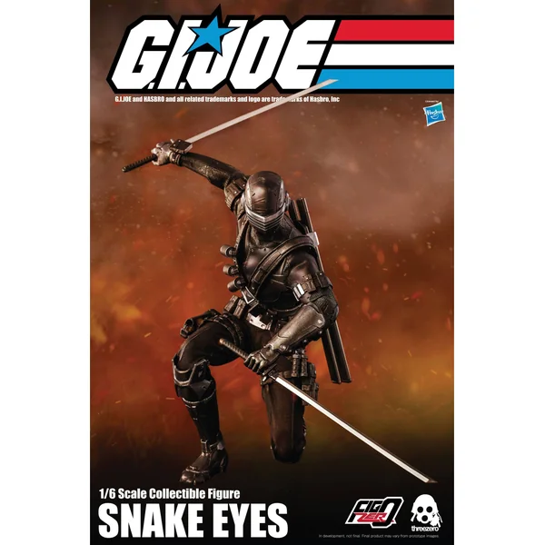 Snake Eyes figurine 1/6 G.I. Joe Figzero Threezero 30 cm