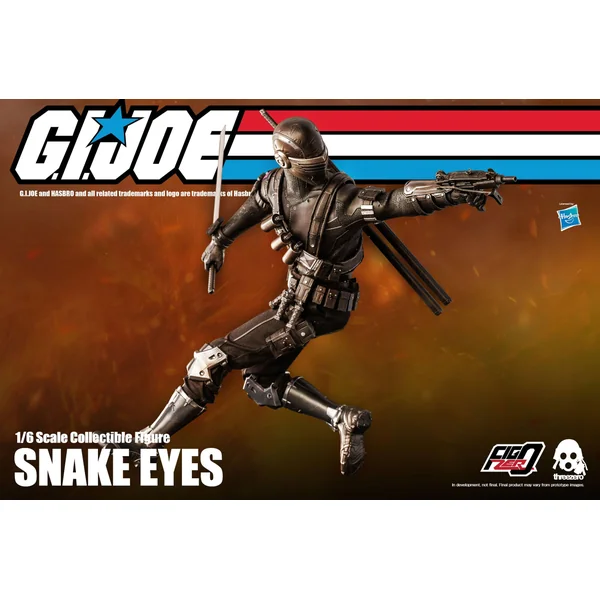 Snake Eyes figurine 1/6 G.I. Joe Figzero Threezero 30 cm