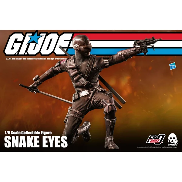 Snake Eyes figurine 1/6 G.I. Joe Figzero Threezero 30 cm