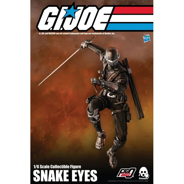 Snake Eyes figurine 1/6 G.I. Joe Figzero Threezero 30 cm