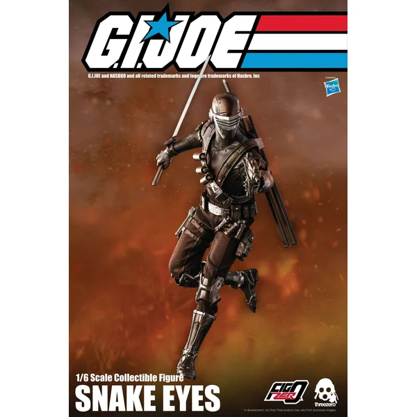 Snake Eyes figurine 1/6 G.I. Joe Figzero Threezero 30 cm