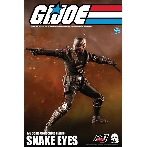 Snake Eyes figurine 1/6 G.I. Joe Figzero Threezero 30 cm