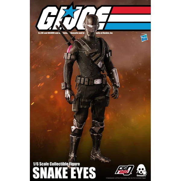 Snake Eyes figurine 1/6 G.I. Joe Figzero Threezero 30 cm