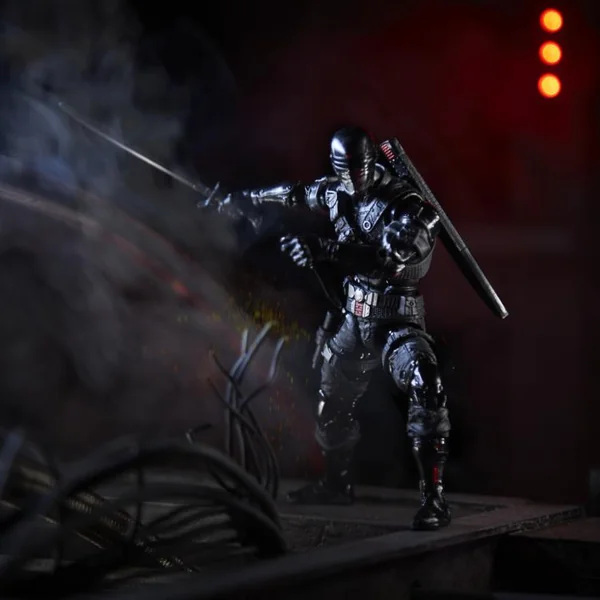 SNAKE EYES FIGURINE G.I. JOE CLASSIFIED SERIES WAVE 1 HASBRO 15 CM