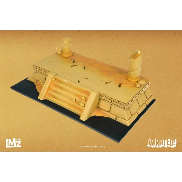 Socle décor Les Mystérieuses Cités d'Or les ruines du temple LMZ Collectibles ANIMATED! 2024