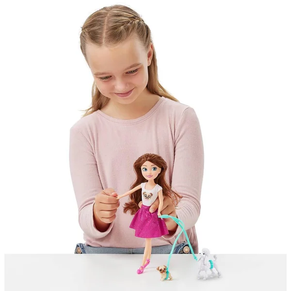 SPARKLE GIRLZ - POUPEE PROMENADE DES CHIENS