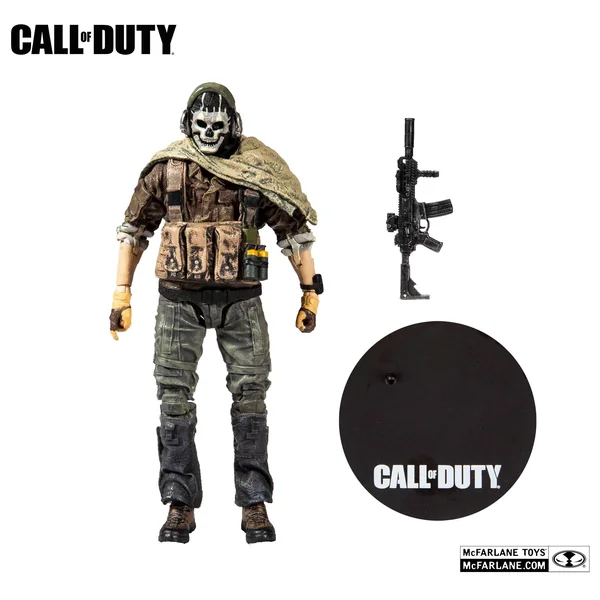 SPECIAL GHOST FIGURINE CALL OF DUTY MODERN WARFARE McFARLANE TOYS 15 CM