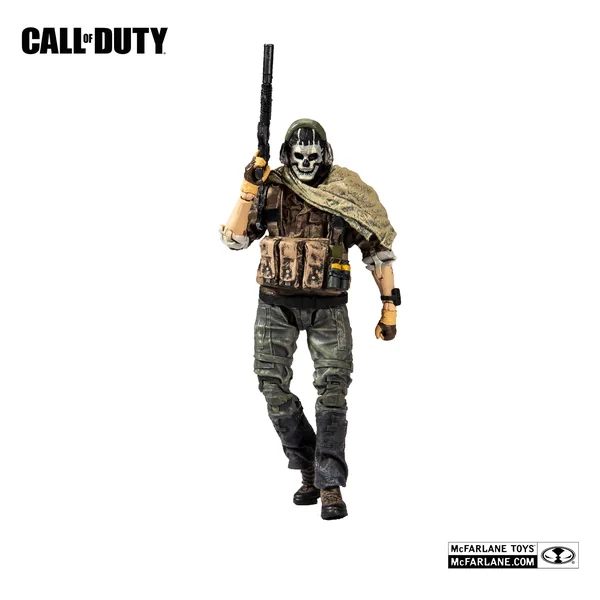 SPECIAL GHOST FIGURINE CALL OF DUTY MODERN WARFARE McFARLANE TOYS 15 CM