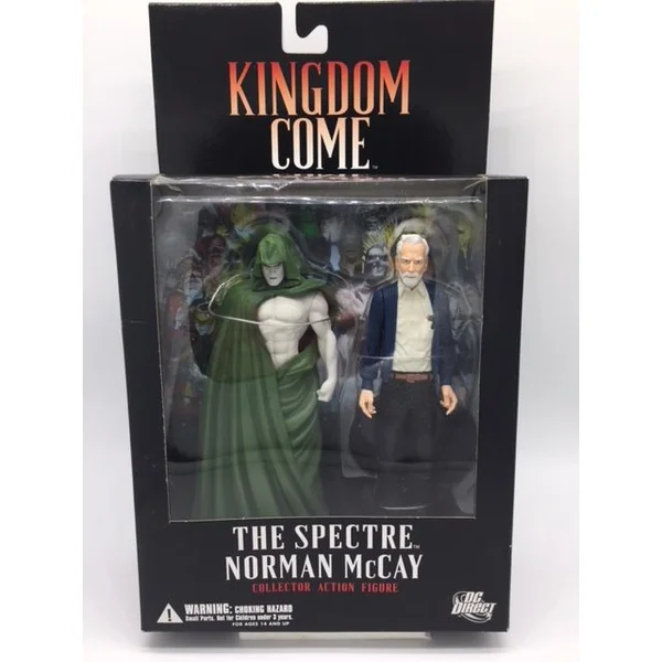 SPECTRE (THE) ET NORMAN McCAY PACK 2 FIGURINES ARTICULÉES ALEX ROSS KINGDOM COME DC DIRECT