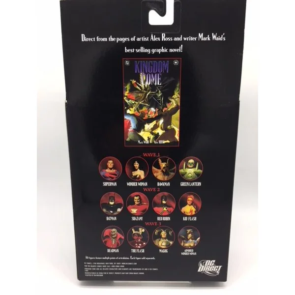 SPECTRE (THE) ET NORMAN McCAY PACK 2 FIGURINES ARTICULÉES ALEX ROSS KINGDOM COME DC DIRECT