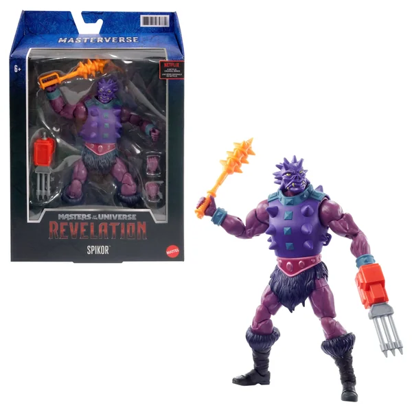 Spikor Masters of the Universe Revelation Masterverse Mattel 18 cm