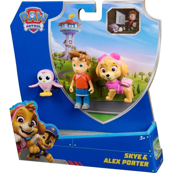 Spin Master Paw Patrol Ensemble de trois figurines Skye