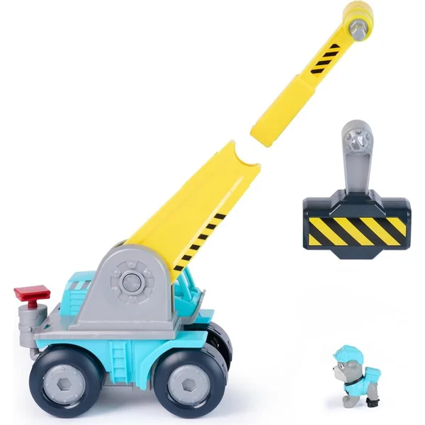 Spin Master Paw Patrol Rubble & Crew Véhicule Fonctionnel Moteur