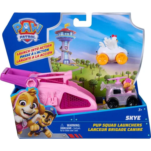 Spin Master Paw Patrol Véhicule de Lancement Skye