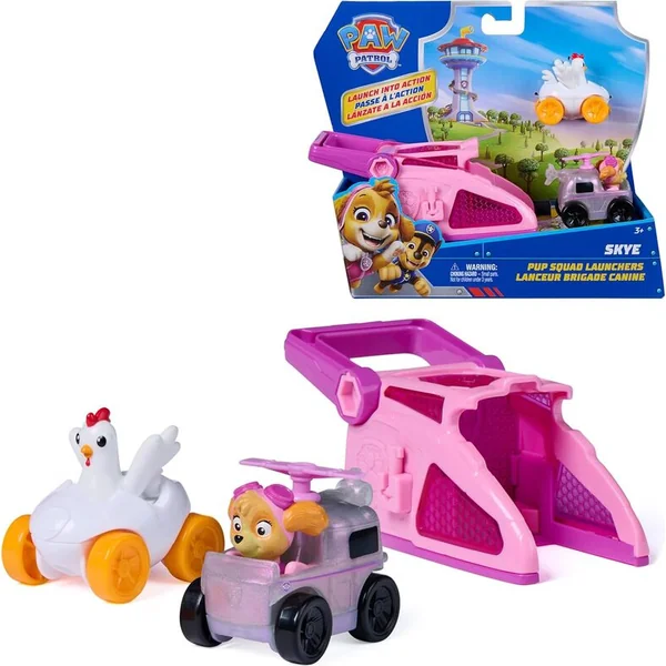 Spin Master Paw Patrol Véhicule de Lancement Skye