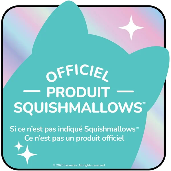 SQUISHMALLOWS PELUCHE 50 CM - HANNA L'HIPPOPOTAME