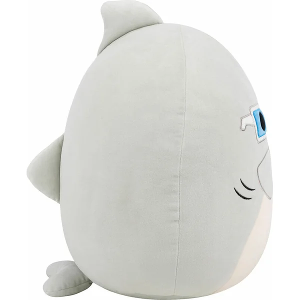 Squishmallows Requin gris avec pop-corn Gordon, 35 cm