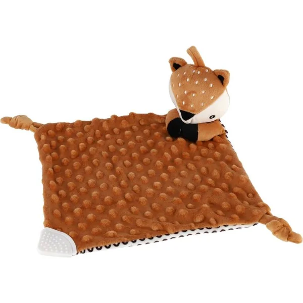 Srnka babyted, endormisseur anneau de dentition, hochet peluche 25x25cm