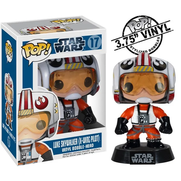 STAR WARS: LUKE SKYWALKER X-WING PILOT, POP! - figurine vinyl "bobble-head" 10 cm