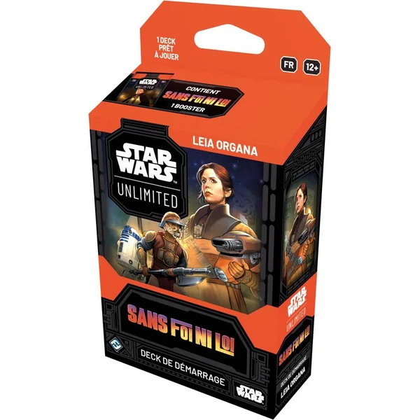 STAR WARS UNLIMITED - DECK DE DEMARRAGE SANS FOI NI LOI LEIA ORGANA