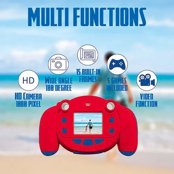 STARCAM® SPIDERMAN. APPAREIL PHOTO NUMERIQUE HD AVEC CARTE SD