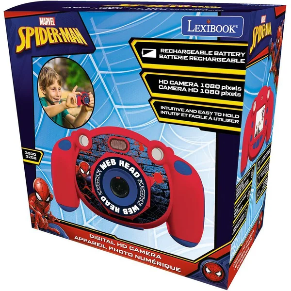 STARCAM® SPIDERMAN. APPAREIL PHOTO NUMERIQUE HD AVEC CARTE SD
