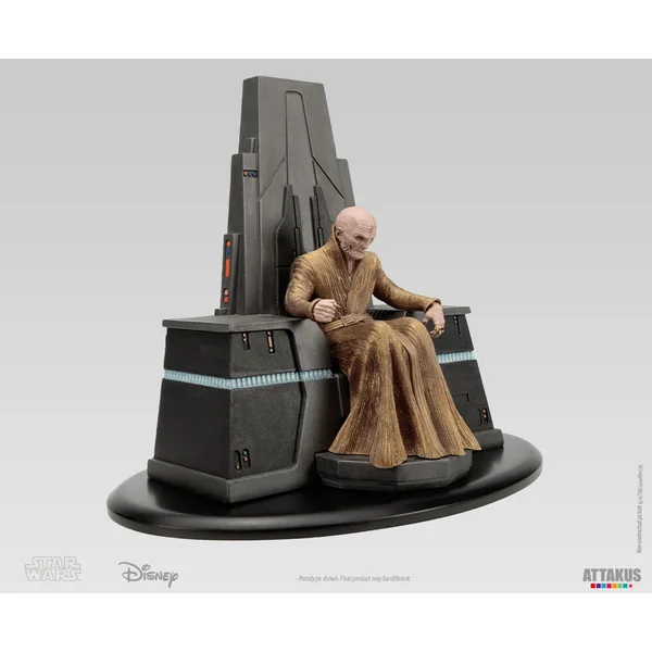 Statuette Attakus Elite Star Wars Snoke sur son trône 1/10 sw054 2022