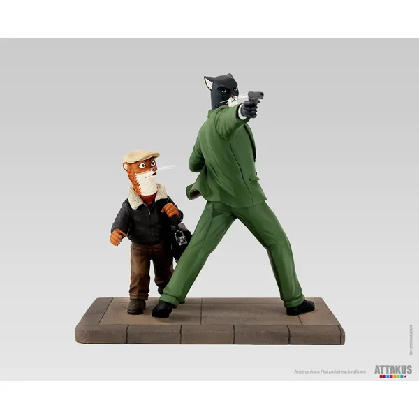 Statuette Blacksad paré à tirer & Weekly - Edition Spéciale Librairie Bulle Attakus 2023 (C830b)